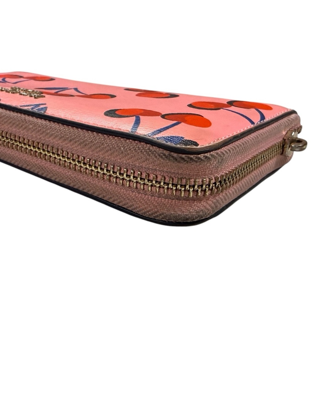kate spade Spencer Cherries Print Zip Around Continental Wallet - Picture 5 of 13